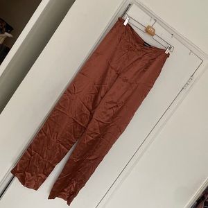 Giorgio Armani Silk wide leg trousers